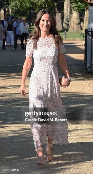 Pippa Middleton attends The Frost family final Summer Party to raise money for the Miles Frost Fund in partnership with the British Heart Foundation...