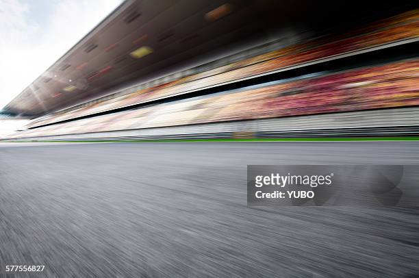 motor racing track - motorsport stock pictures, royalty-free photos & images
