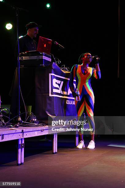 Azealia Banks performs at Highline Ballroom on July 18, 2016 in New York City.