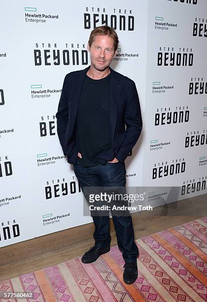 David Zinczenko attends the "Star Trek Beyond" New York premiere at Crosby Street Hotel on July 18, 2016 in New York City.