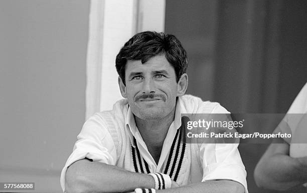 Richard Hadlee of New Zealand during the 2nd Test match between England and New Zealand at Trent Bridge, Nottingham, 8th August 1986.