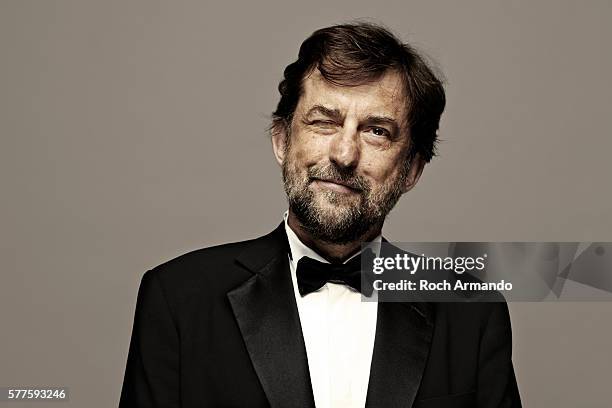 Director Nanni Moretti is photographed for Studio Cine Live on May 21, 2012 in Cannes, France.