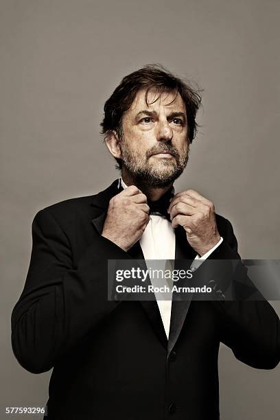 Director Nanni Moretti is photographed for Studio Cine Live on May 21, 2012 in Cannes, France.