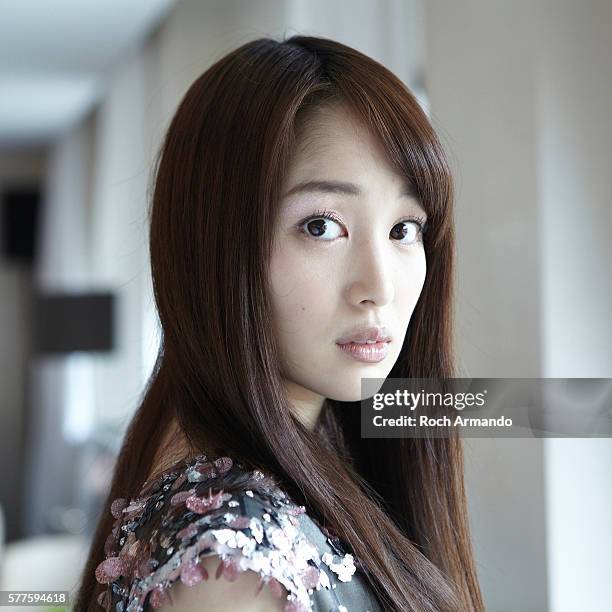 Actress Rin Takanashi is photographed for Self Assignment on May 21, 2012 in Cannes, France.