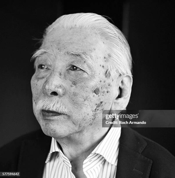 Actor Tadashi Okuno is photographed for Self Assignment on May 21, 2012 in Cannes, France.