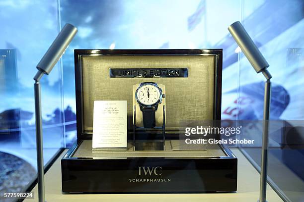 Ingenieur Chronograph Edition 'W 125' during the IWC watch presentation ot fhe three new 'IWC Ingenieur' special edition at bar Paisano on July 19,...