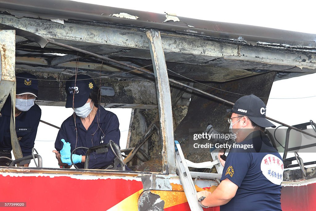 All 26 Died In A Bus Accident In Taiwan's Taoyuan City