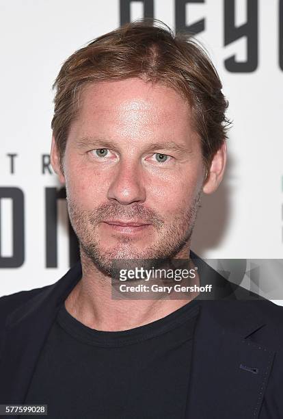 Founder and CEO of Galvanized Media, David Zinczenko attends the "Star Trek Beyond" New York premiere at Crosby Street Hotel on July 18, 2016 in New...
