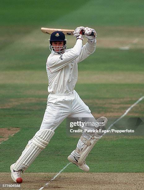 John Crawley batting for Lancashire during the NatWest Bank Trophy Final between Derbyshire and Lancashire at Lord's Cricket Ground, London, 6th...