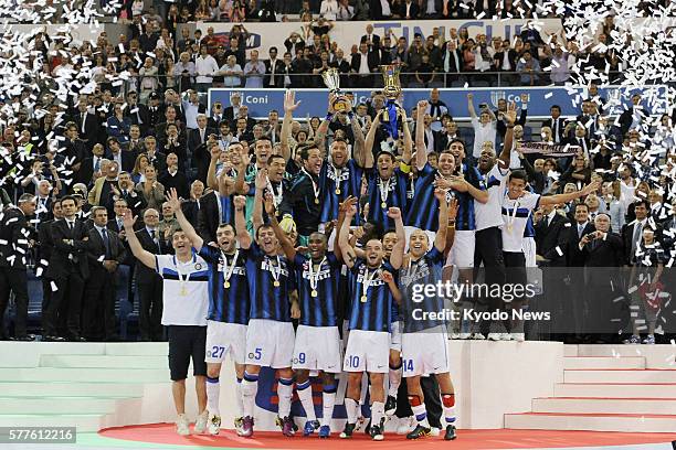 1,360 Coppa Italia 2011 Stock Photos, HighRes Pictures, and Images