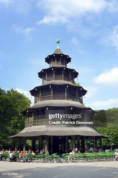 chinesischer turm - chinesischer turm stock-fotos und bilder