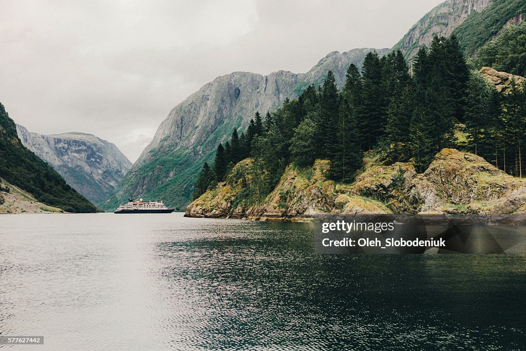 Naeroyfjord in Norway