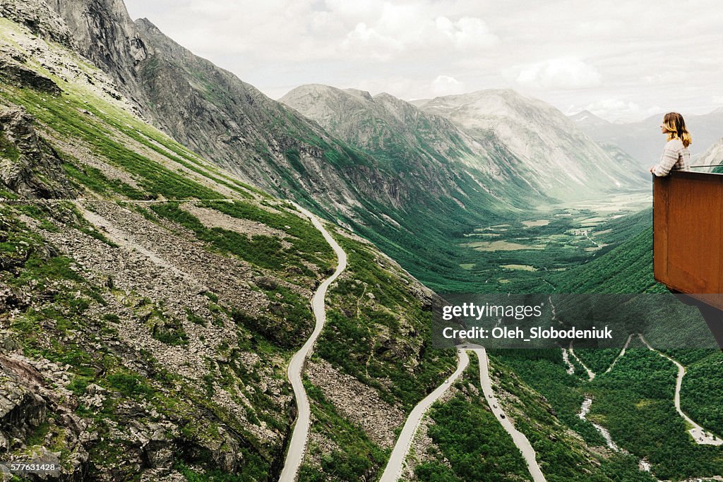 Road in mountains