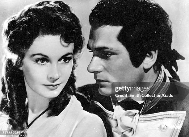 Vivian Leigh and Laurence Olivier, 1943.