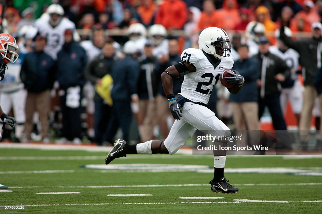 NCAA FOOTBALL: OCT 03 Penn St at Illinois