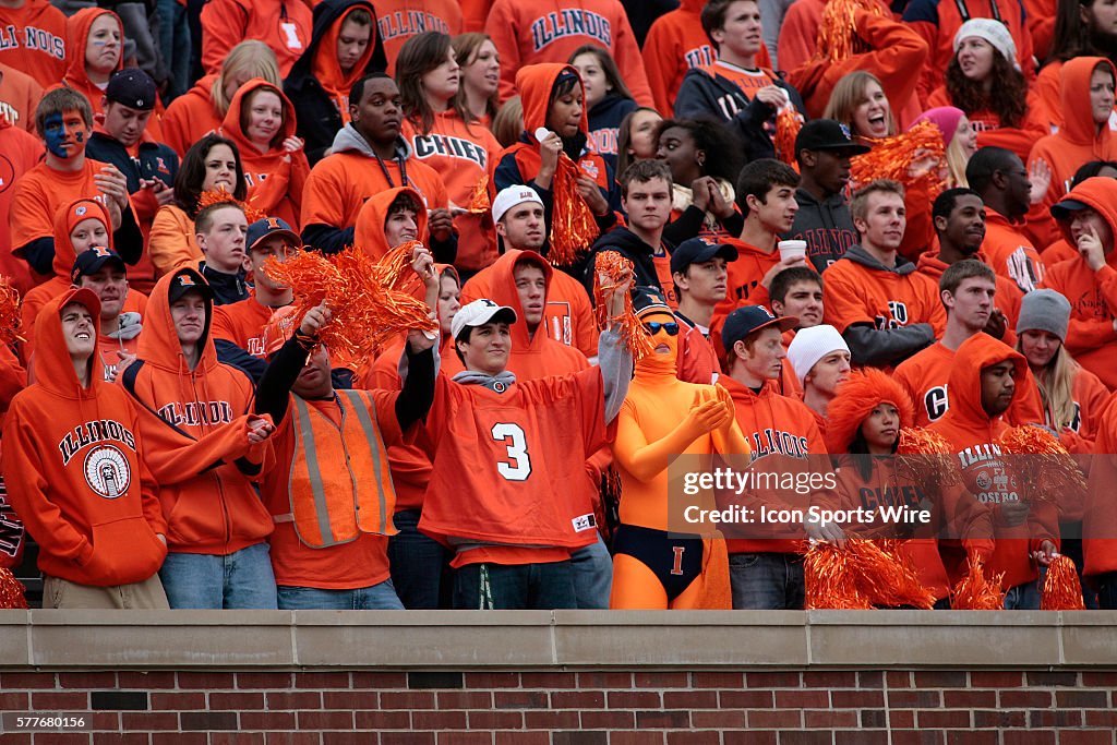 NCAA FOOTBALL: OCT 03 Penn St at Illinois