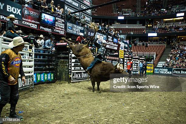 Nathan Helm Ranch Bull Riding 101 Bull Bushwacker Photos & High Res Pictures - Getty Images