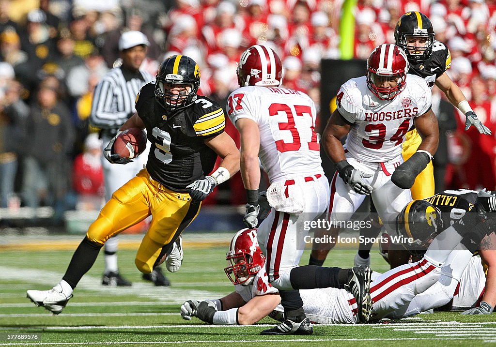 NCAA FOOTBALL: OCT 31 Indiana at Iowa