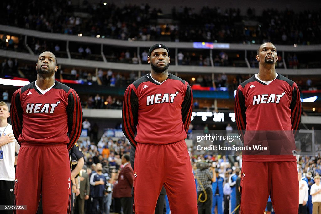 NBA: FEB 18 Heat at Mavericks