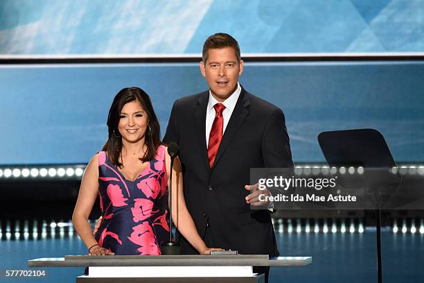 Walt Disney Television via Getty Images NEWS - 7/18/16 - Coverage of the 2016 Republican National Convention from the Convention Center in Cleveland,...