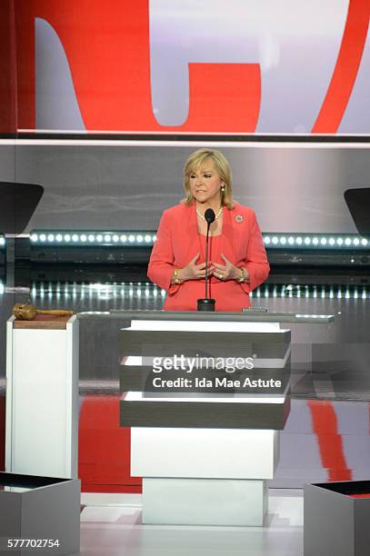 Walt Disney Television via Getty Images NEWS - 7/18/16 - Coverage of the 2016 Republican National Convention from the Convention Center in Cleveland,...