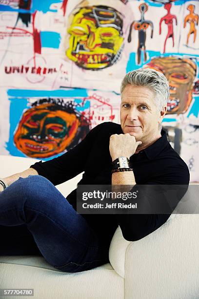 Advertising executive Donny Deutsch is photographed for Haute Time Magazine on November 23, 2015 in New York City. COVER IMAGE.