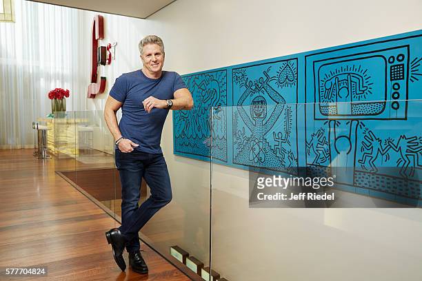 Advertising executive Donny Deutsch is photographed for Haute Time Magazine on November 23, 2015 in New York City.