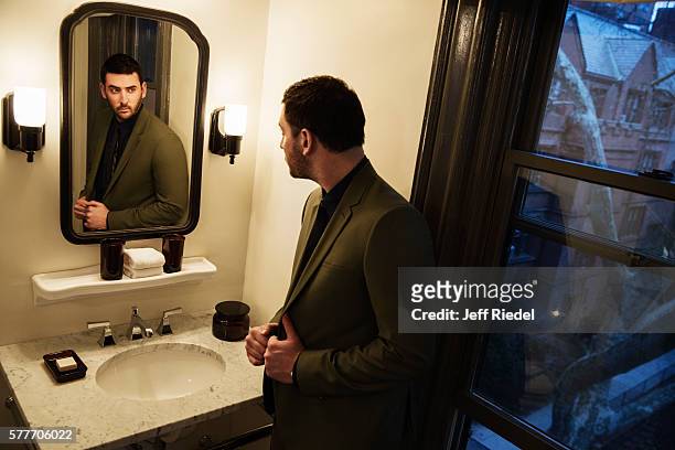 Baseball player Matt Harvey is photographed for New York Post's Alexa on February 8, 2016 in New York City. PUBLISHED IMAGE.