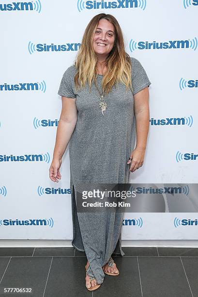 Alison Brettschneider visits at SiriusXM Studio on July 19, 2016 in New York City.