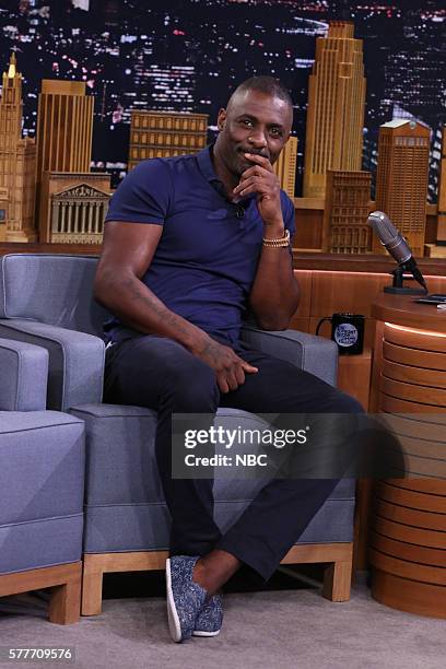 Episode 0503 -- Pictured: Actor Idris Elba on July 19, 2016 --