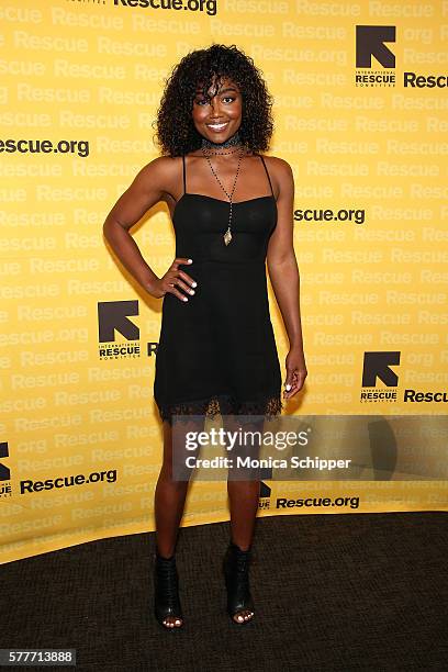 Actress Patina Miller attends the 6th Annual GenR Summer Party Hosted By International Rescue Committee at Tribeca Rooftop on July 19, 2016 in New...