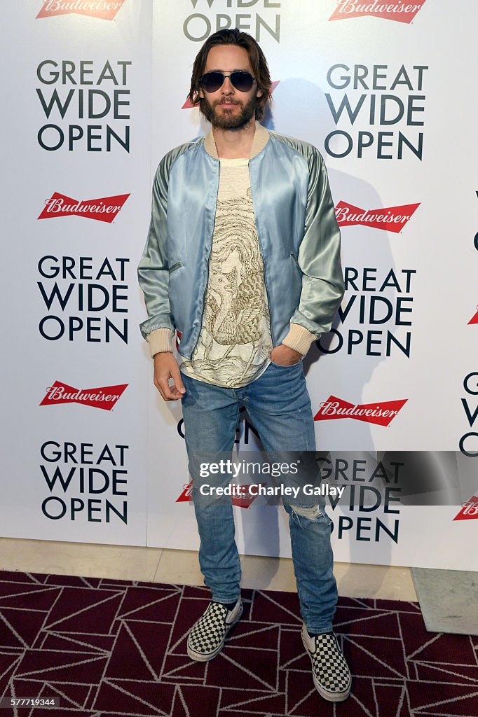 The Premiere Of "Great Wide Open" Produced in Partnership With Budweiser