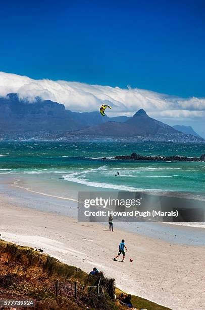 big bay, cape town, south africa - headland stock-fotos und bilder