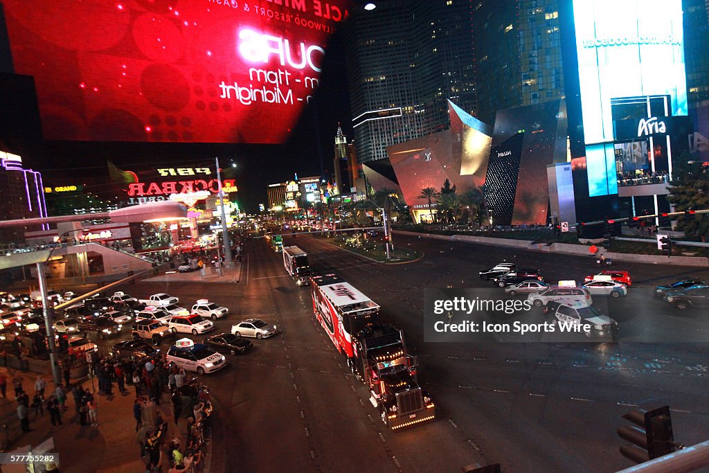 AUTO: MAR 05 NASCAR - Sprint Cup Series - Kobalt 400 - Hauler Parade