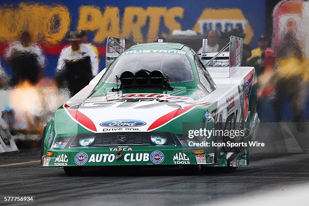 Ashley Force Hood during second round eliminations for the NHRA Arizona Nationals at Firebird International Raceway in Chandler AZ.