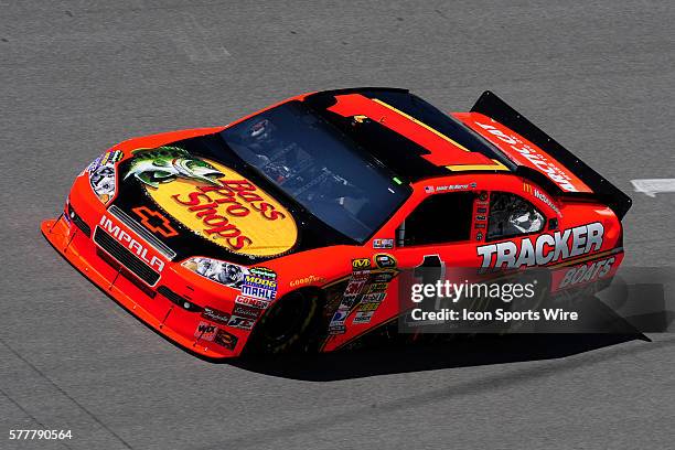 Jamie McMurray Earnhardt Ganassi Racing Chevrolet Impala SS during practice for the Aarons 499 NASCAR Sprint Cup Series race at Talladega...