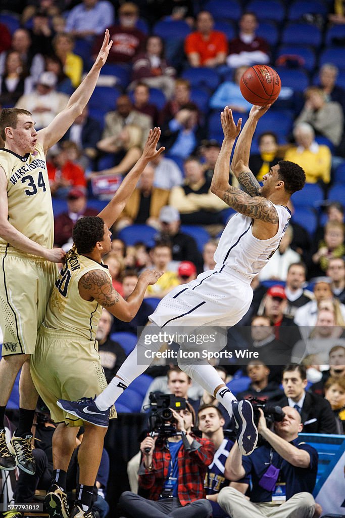 NCAA BASKETBALL: MAR 13 ACC Basketball Tournament - Pitt v Wake Forest