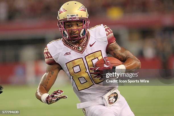 August 2014 - Florida State Seminoles wide receiver Rashad Greene during the Advocare Cowboys Classic college football game between the Florida State...