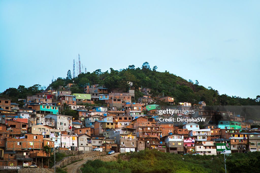 Slums - Florianopolis- Brazil.