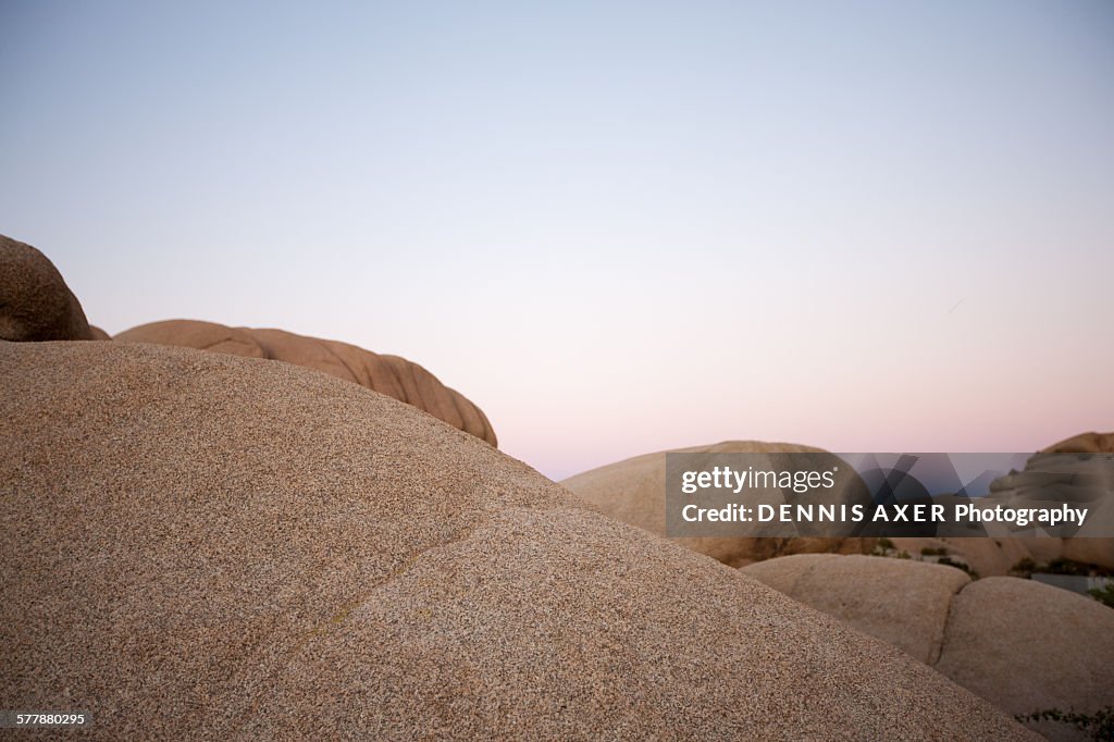 Afterglow at Joshua Tree National Park