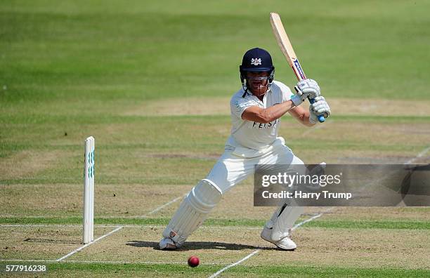 Hamish Marshall of Gloucestershire bats during Day One of the Specsavers County Championship Division Two match between Gloucestershire and...