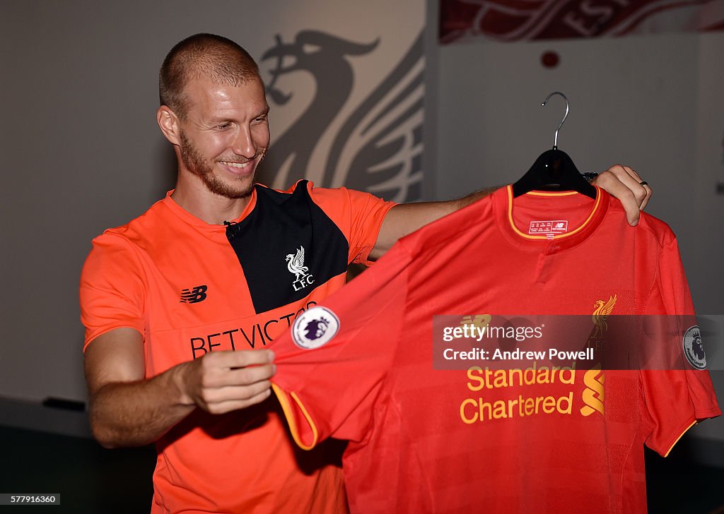 Liverpool Unveil New Signing Ragnar Klavan