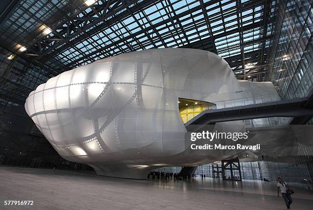 Opening of 'The Cloud', the new Eur Convention centre by Roman architect Massimiliano Fuksas on July 19, 2016 in Rome, Italy. PHOTOGRAPH BY Marco...