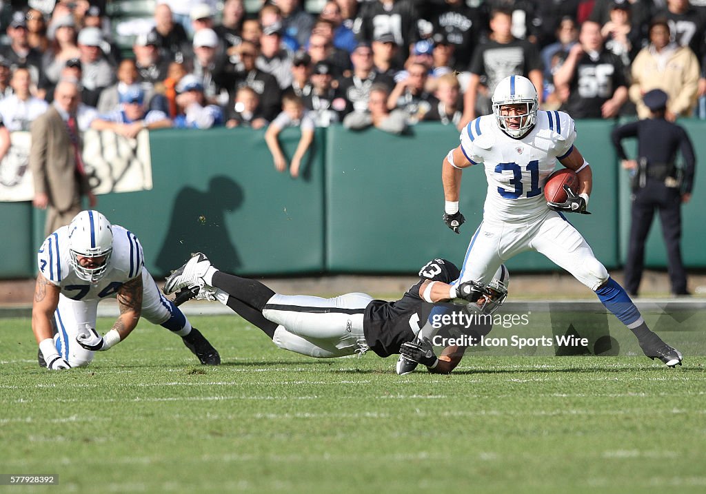 NFL: DEC 26 Colts at Raiders