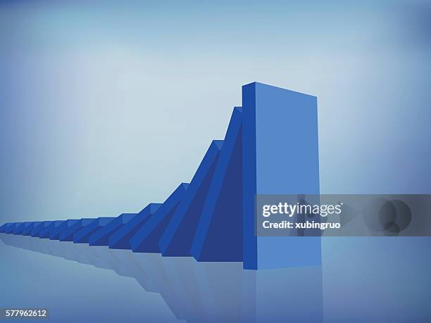 domino effect - domino effect stock illustrations