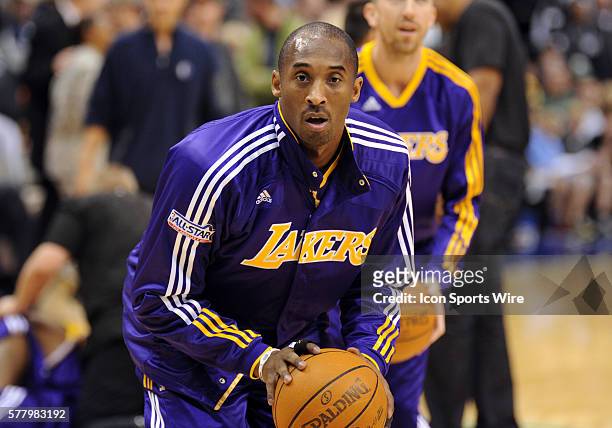 Los Angeles Lakers shooting guard Kobe Bryant finished with 21 points in an NBA game between the Los Angeles Lakers and the Dallas Mavericks at the...