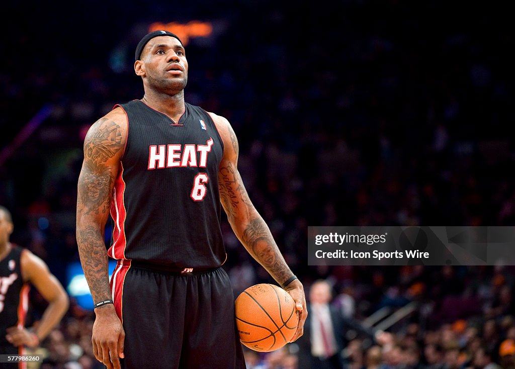 NBA: JAN 27 Heat at Knicks