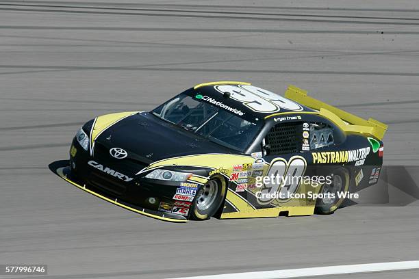 Ryan Truex Pastrana Waltrip Racing Toyota during practice for the 2011 Sam's Town 300 Nationwide Series race at Las Vegas Motor Speedway in Las...