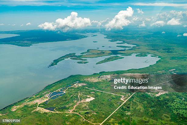 Lake Victoria near Entebbe, Uganda.
