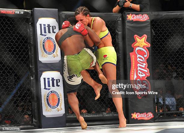 Bellator 133 MMA at at the Save Mart Center in Fresno, CA - Julia Budd vs. Gabrielle Holloway. Budd, the No.2 women's featherweight in the world...